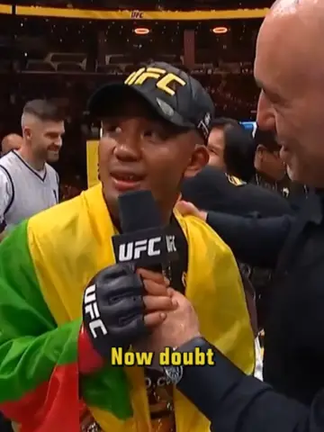 Doubt him now 🏆 #ufc #mma #ufc331 #cyrptocom #joshuavan
