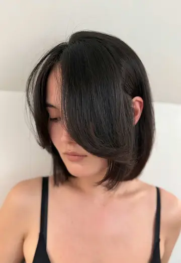 @marziis_ all put together 🙆🏻‍♀️✂️ #fyp #foryoupageofficiall #longbob #bobcut…