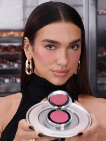 @dualipaofficial is whipping up the new MAKE ME BLUSH Cream.