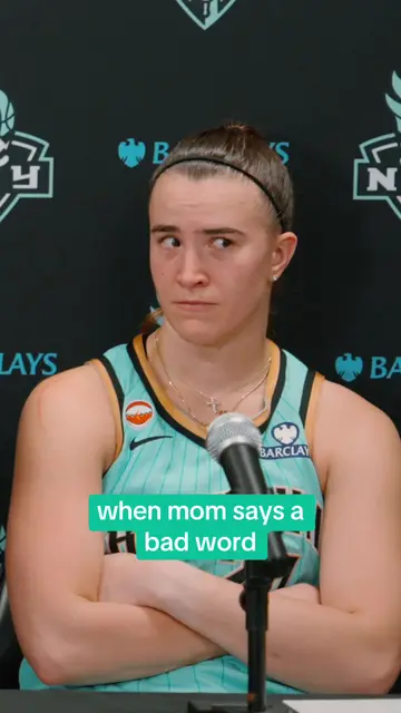 Sab was clutching her pearls 🤣 #nyliberty #breannastewart #sabrinaionescu