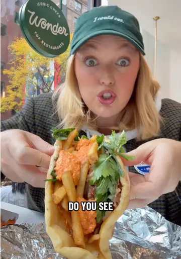 OOTDFW:Order of the Day from Wonder!! The Street cart Shawarma Combo✨🤝🌯 #ootd…