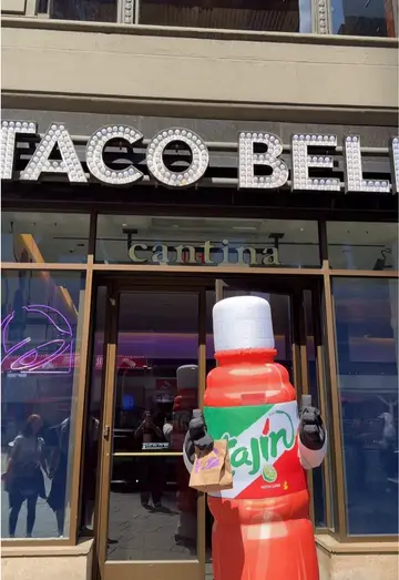 We couldn’t’ resist! 🔔🌶️🌮 @tacobell