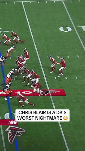 Chris Blair is HIM 🔥😤 #UFL #Football #AtlantaFalcons 🎥: @NFL