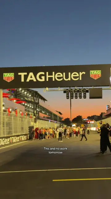 The sun is setting on the MADRING track and the @Formula 1 TAG Heuer Gran Premi…