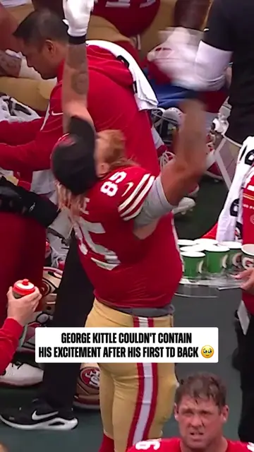 great to have you back @George Kittle🪑 🫶 #georgekittle #sanfrancisco49ers #nfl