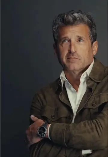 House Ambassador Patrick Dempsey captures the racing edge of the new TAG Heuer…