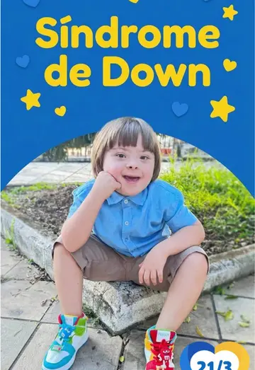 Dia Internacional da Síndrome de Down 💙💛 #t21 #sindromededown #maisamor #incl…
