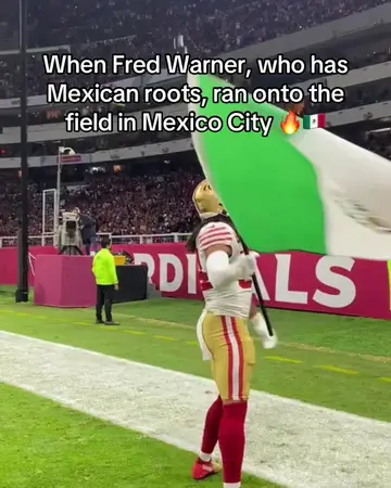 🔥🔥🔥 (via @San Francisco 49ers) #mexico #nfl #fredwarner