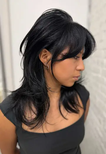 All layered up for the fall 🍂 #foryoupageofficiall #fyp #alternativehair #wolf…