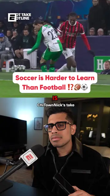 Is soccer harder to learn than football?