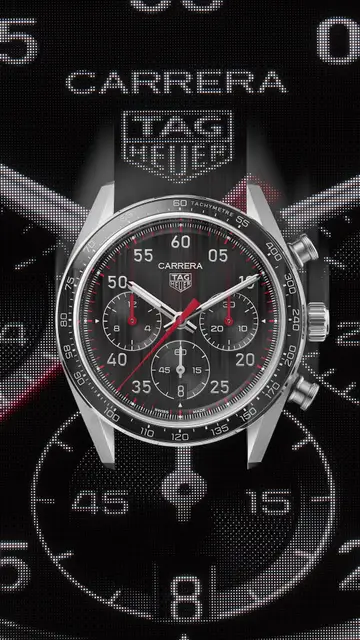 The new TAG Heuer Carrera Chronograph Sport watch is defined by precision you c…