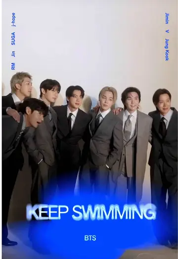 #KEEPSWIMMING with BTS. To everyone who keeps swimming no matter what, we send…