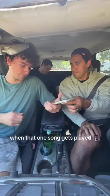 when you give your friend the aux cord…
