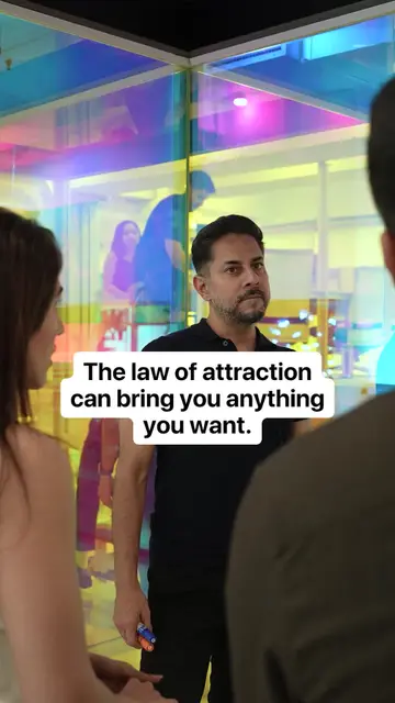 The law of attraction works, but most people just run it in reverse, then decid…