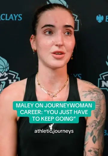 Wise words from @Anneli Maley 💡 #nyliberty #wnba #basketball