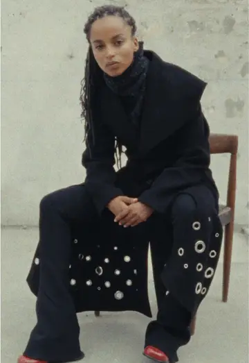 Proenza Schouler Fall 2026 Campaign Semi-sheer cut outs and silver-toned, hand-…