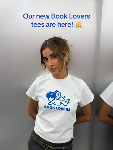 Our new Book Lovers Cherub tee is here, available in both baby and regular fit…