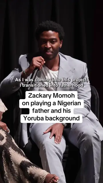 Zackary Momoh shares the importance of honoring his Nigerian and Yoruba heritag…