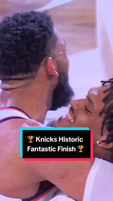 🏆 Knicks mount the largest comeback in NBA Finals History with a 29-POINT COME…