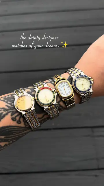 drops today at 3PM ET on our site! #vintagedesignerwatches #vintagewatches #vin…