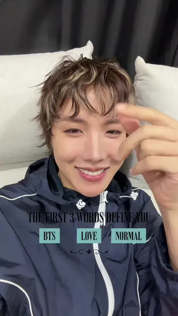What are the FIRST 3 Words Define You? #jhope #제이홉 #BTS_NORMAL