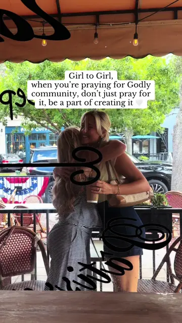 I prayed for community for so long, until shot showed me I had to be a part of…
