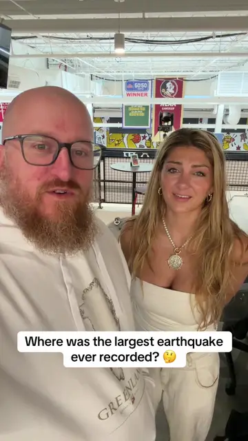 Where was the largest earthquake ever recorded? 🤔 @Drop A Pin Show #world #geo…