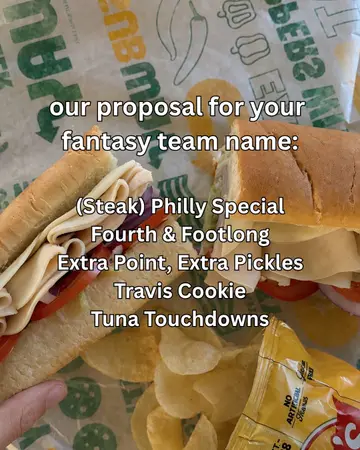 last call for a team name. we gotchu 🏈😤