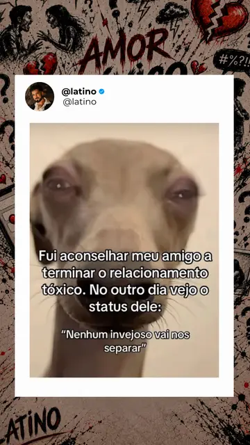 Tem maluco pra tudo né? 😂😂😂 já passou por isso? #AmorTóxico