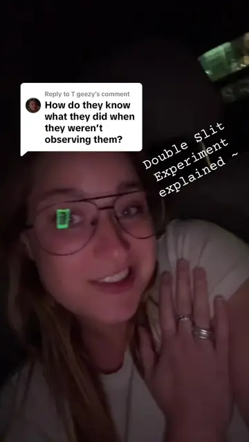 Replying to @T geezy Expanding upon the Double Slit Experiment #quantumphysics…