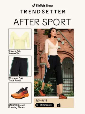 Athletic wear meets street style. Shop these curated Aftersport sets through Se…