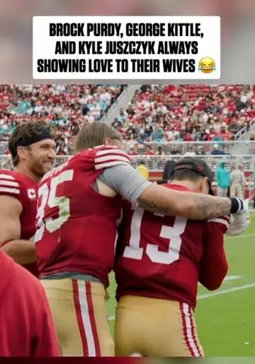 "that’s good content" 🤣 #brockpurdy #georgekittle #kylejuszczyk #nfl #micdup