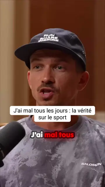 Quand le sport devient un métier, la douleur quotidienne n’est pas toujours syn…