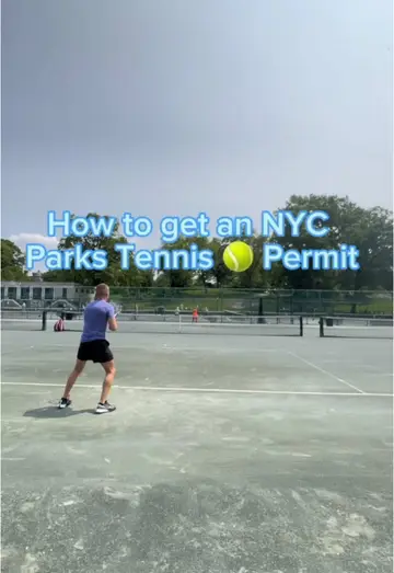 Let’s get a tennis permit 🎾🎾🎾 #tennis #nyctennis #nyctennispermit