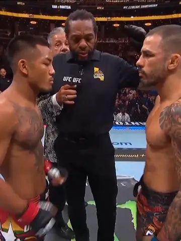 No glove touch 👀 Here we go. #ufc #mma #ufc331 #cyrptocom #joshuavan #alexandr…