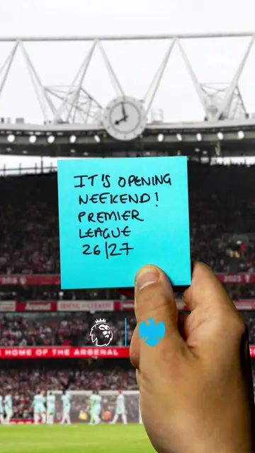 The wait is over. The Premier League is BACK ⚽ Excited to be kicking off anothe…