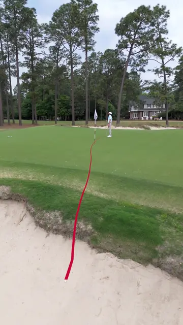 Got a little too frisky with your putt on a tough green and it rolled... into t…