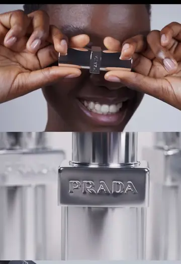 In the mood for Wisteria. #PradaBeauty #PradaMakeup