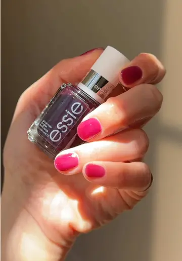 Syrup manicure without the stickiness. Half Full.