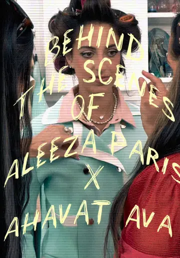 BTS🩵 @aleezaparis #fashion #behindthescenes #workinggirl #collab #wife