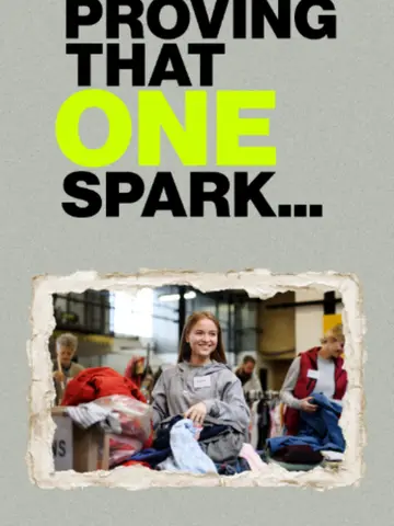 One spark can ignite millions more with @pointsoflight. Follow to find your way…