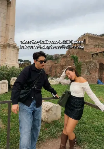 would not recommend doing this 🤣 we highly suggest spending more days in #Rome…