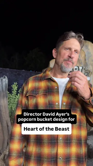 When we asked @heartofthebeastmovie Director David Ayer what his ideal popcorn…
