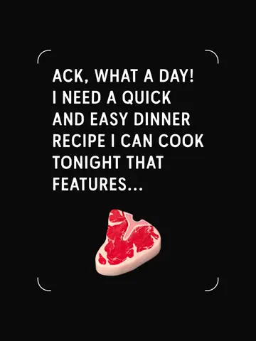 Hungry for some dinner inspo? Screenshot this prompt, then upload it to Gemini…