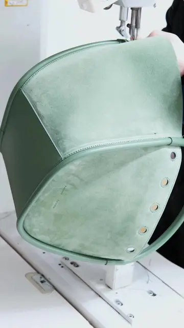 In Process: Small Ruched Tote Discover the process, at proenzaschouler.com #pro…