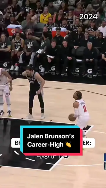 Did you know Jalen Brunson has a career-high of 61-points⁉️ #NBA #Basketball #J…