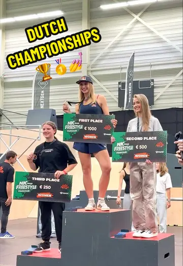 1st place at the Dutch Championships 🥇🇳🇱 Funny enough, the Dutch Championshi…