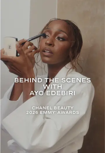 LAST LOOKS. Ayo Edebiri prepares for 2026 Emmy® award ceremony with CHANEL Beau…