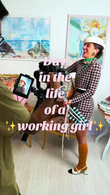 Day in the life of a… working girl? and some more bts! #workinggirl #dayinmylif…
