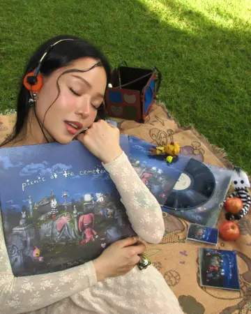my debut album, Picnic At The Cemetery, is out September 18th !!🤍pre-order lin…